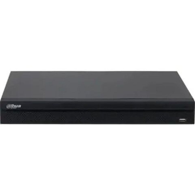 DAHUA DHI-NVR4216-16P-4KS3 16-канальный IP-видеорегистратор с PoE 4K и H.265+, видеоаналитика, входящий поток до 160Мбит/с, 2 SATA III до 20Тбайт