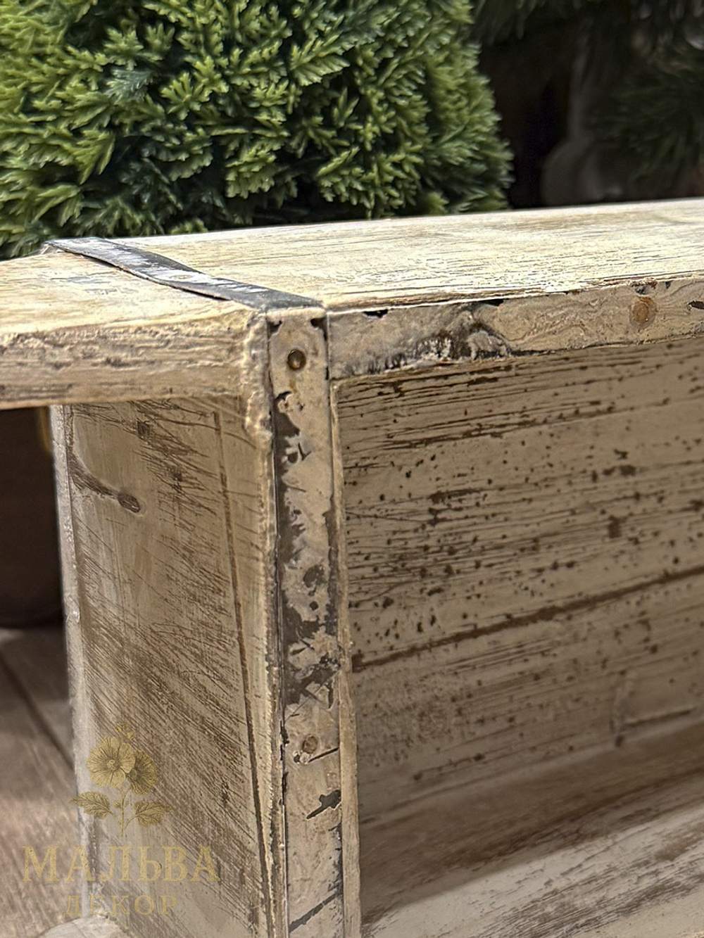 Ящик декоративный "Брик" 39x14x8 см