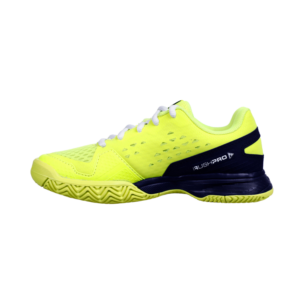 Детские теннисные кроссовки Wilson Rush Pro 4.0 All Court Shoe Kids - Neon Yellow, Black