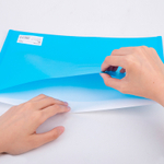 Папка-конверт на кнопке DELI "RIO", А4, 0,18 мм, с карманом, ассорти