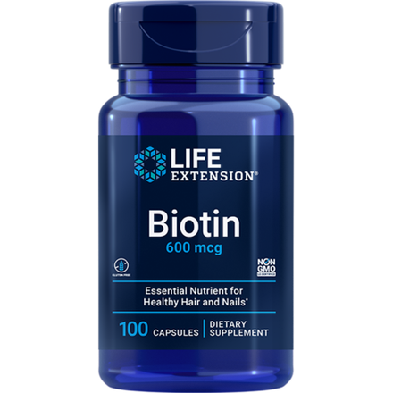 Biotin 600 мкг 100 капсул Life Extension