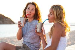 Трубочки для стаканов Klean Kanteen 8мм - 4 шт, с ёршиком