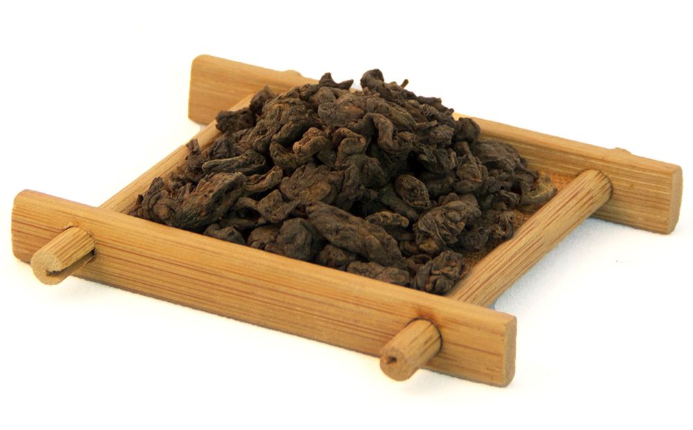 TEA-CH118-2 Китайский чай шу пуэр «Старые Чайные Головы» (Лао Ча Тоу, мелкая фракция, 50 гр)