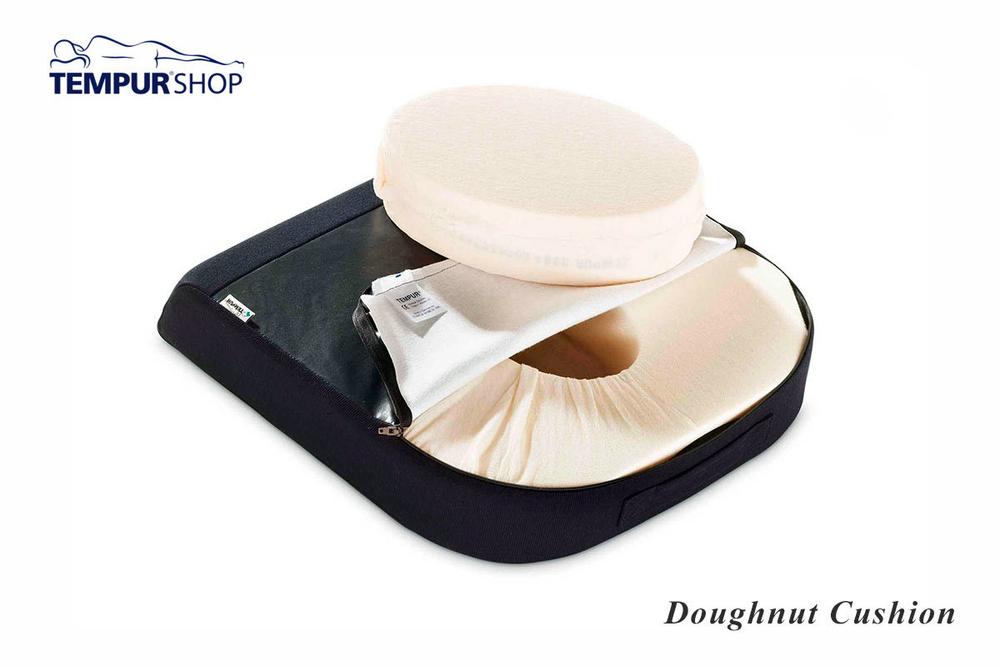 Подушка от геморроя (Бублик) на сидение Tempur Doughnut Cushion