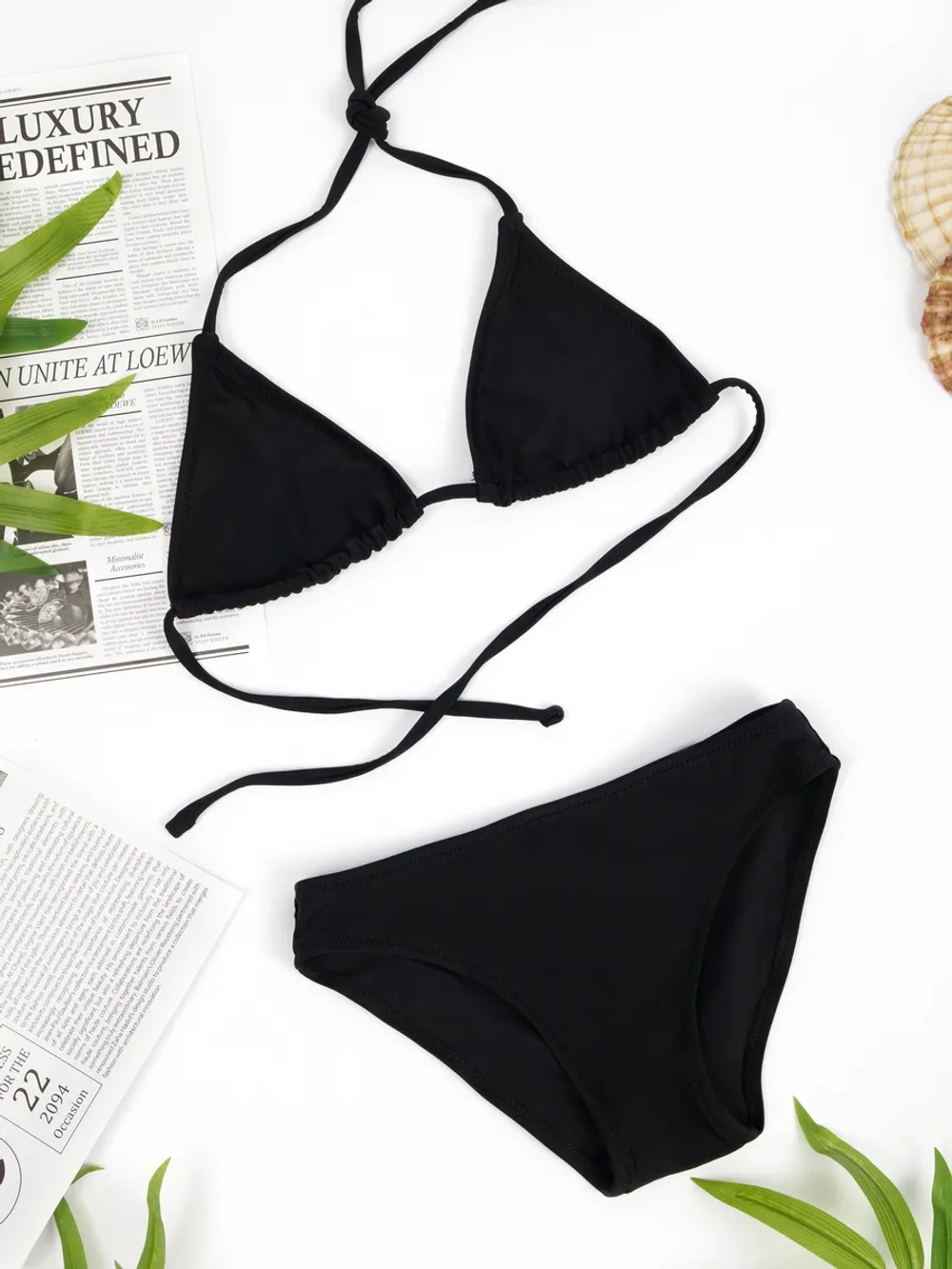 купальник раздельный 3 в 1 пляжный кроп топ парео