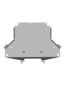 Защита переднего электромотора (с креп.) для ZEEKR 001 (2024-н.в.) электро AT 4WD (алюминий, 3 мм)  NLZ.113.01.030A