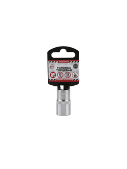 Головка 1/2" 12-и гр. 15 мм L=38 мм, ARNEZI R0310015