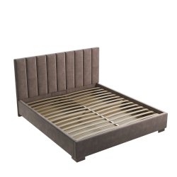 Кровать двуспальная,180х200 Беатрис  коричневый