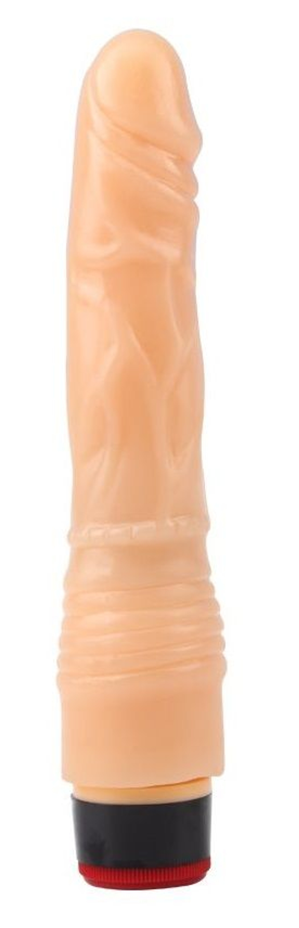 Телесный вибратор-реалистик 8.8” Vibe Cock - 21,5 см. (Цвет: телесный)