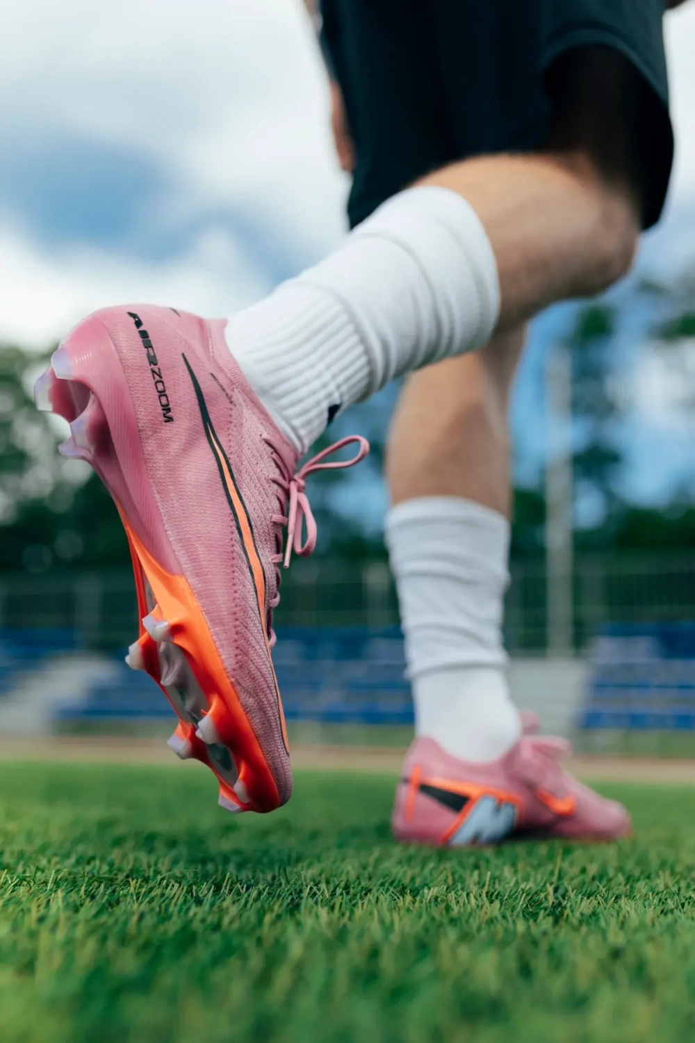 Бутсы Nike Zoom Mercurial Vapor 16 Elite FG - бордовый