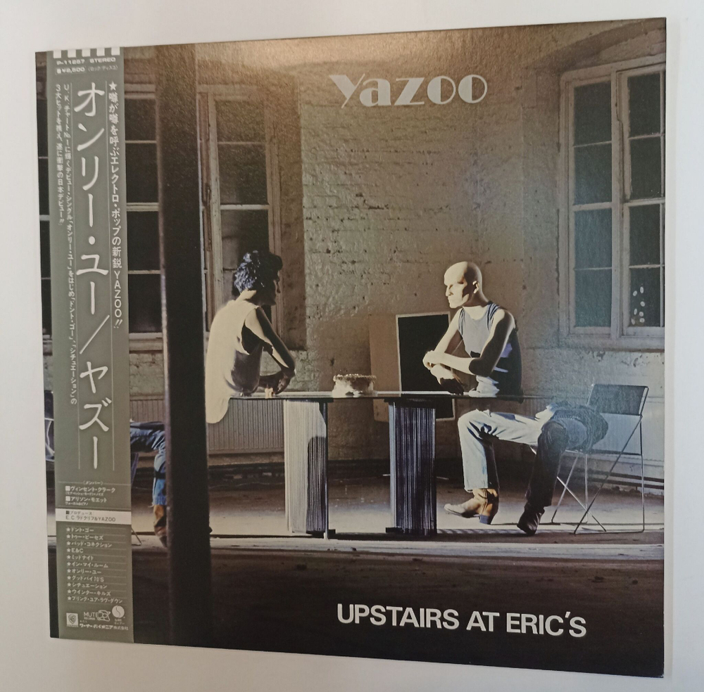 Винтажная виниловая пластинка LP Yazoo Upstairs At Erics (Japan 1982)