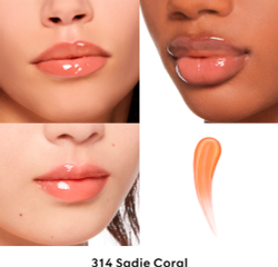 Gucci Gucci Beauty Gloss a Levres - Блеск для губ, придающий объем оттенок 314 Sadie Coral, 6 ml