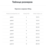 Варежки VIKING Tores Mitten
