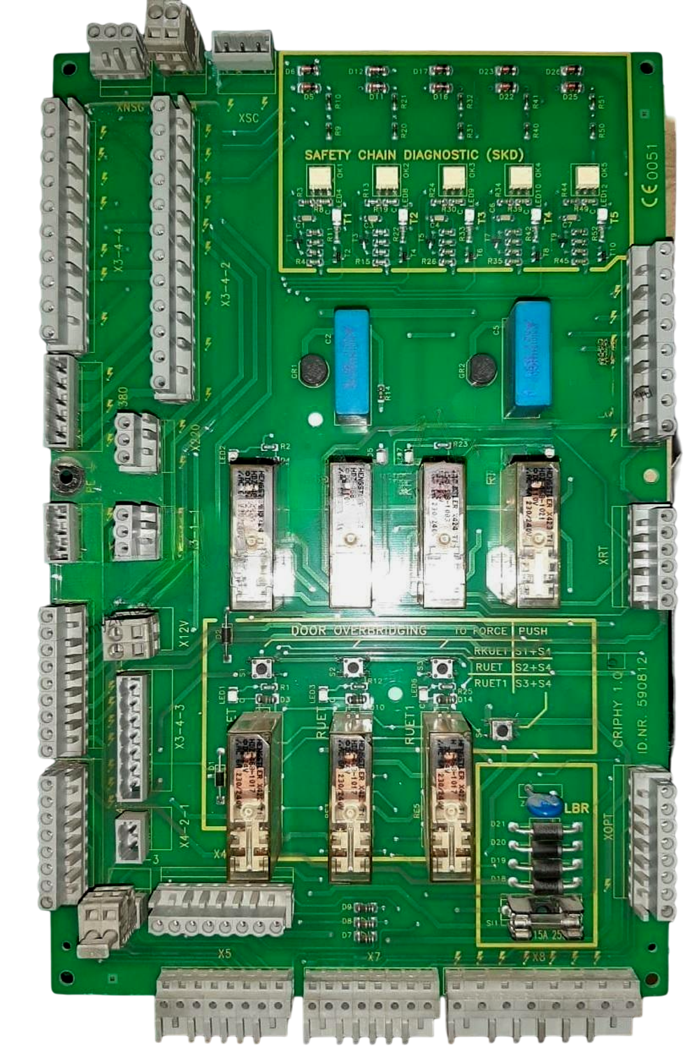 Плата CRIPHY 1.Q Miconic LX  SCHINDLER.