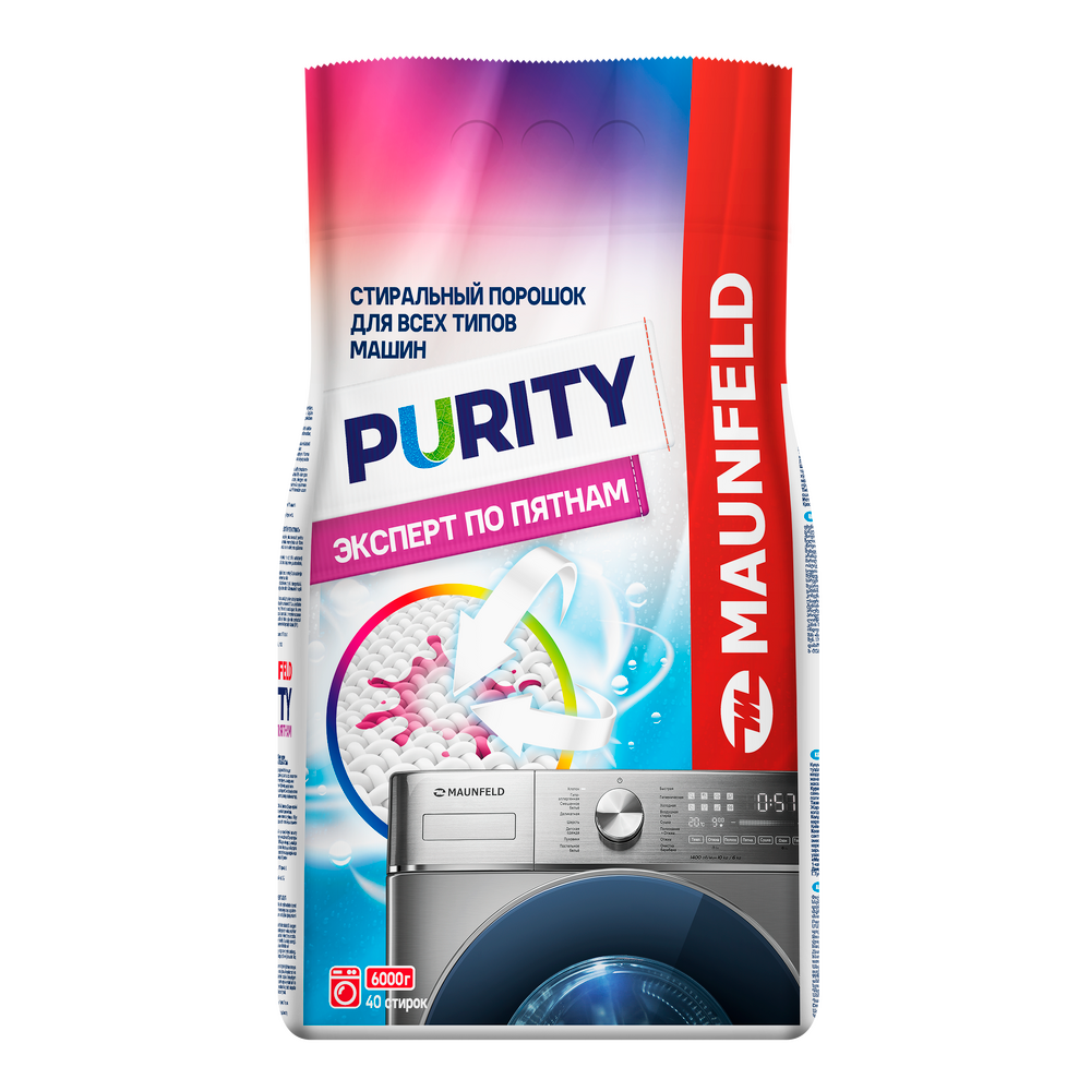 Стиральный порошок Maunfeld Purity Активный кислород Automat 6кг