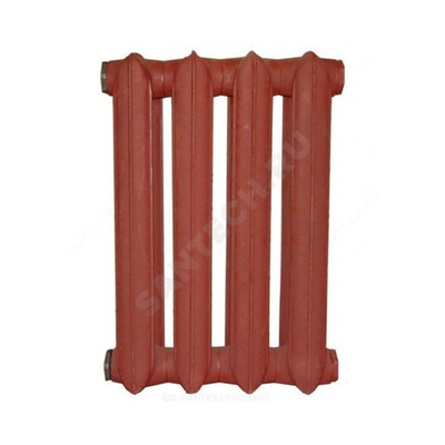 Радиатор чугунный МС-140 М4 500-1,2 4 секции Ду15 Qну=604 Вт ЛЛМЗ