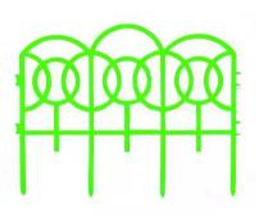 Забор-бордюр 3м ''Флорида'' (7 секц.,выс 315мм)