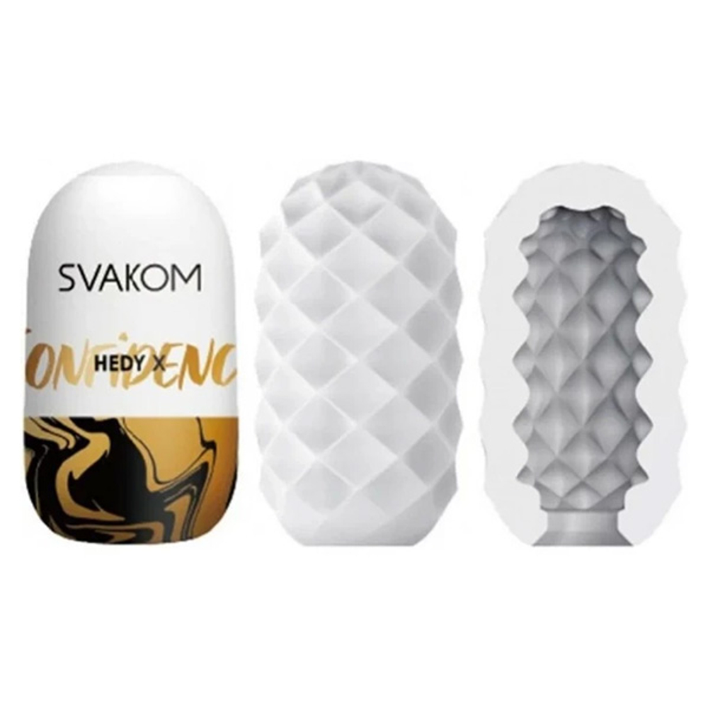 Мини-мастурбатор 9см Svakom Hedy X Confidence Mini Masturbator SL42B One