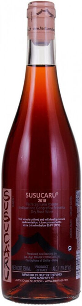 Frank Cornelissen, Susucaru Rosato