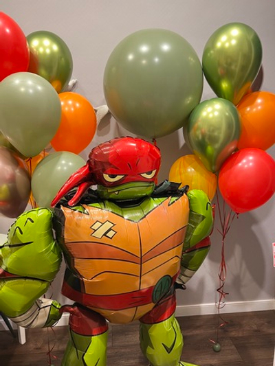 Набор шаров Черепашка ниндзя
