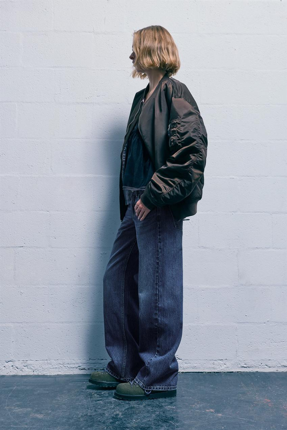 PULL&BEAR Джинсы прямого кроя "Stranger Things", синий