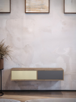 Тумба подвесная с перегородкой _Д_БЛ