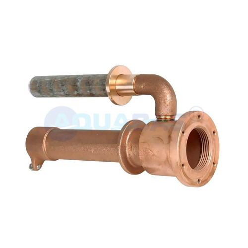 Закладная гидромассажной форсунки 8м3/ч Hugo Lahme из бронзы (8669850)