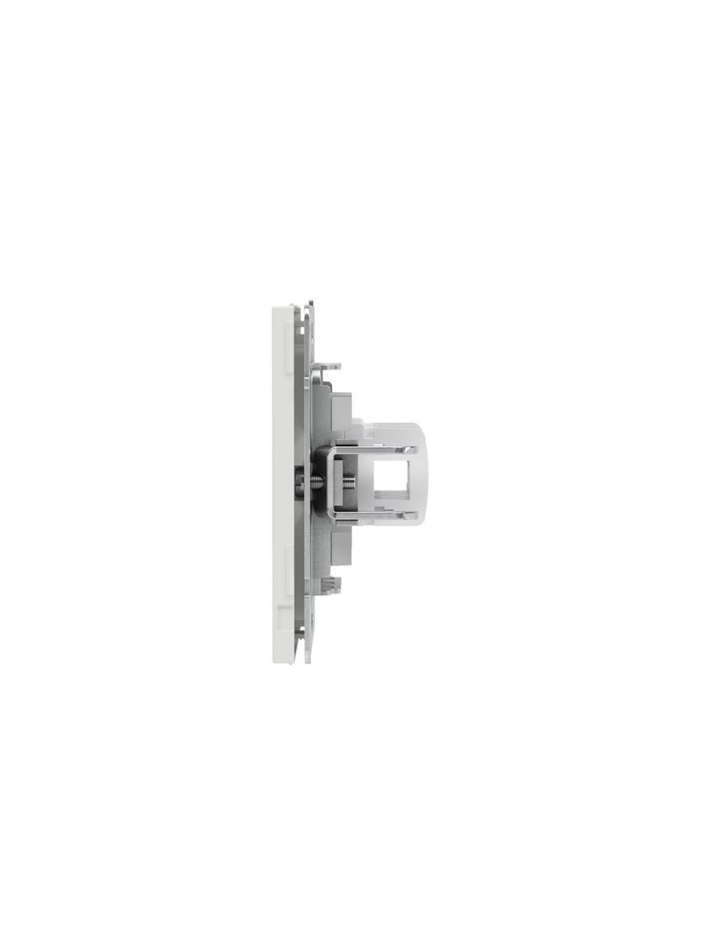 Розетка компьютерная 2-м KANT RJ45 кат.6A без шторки бел. песок DKC 7010674