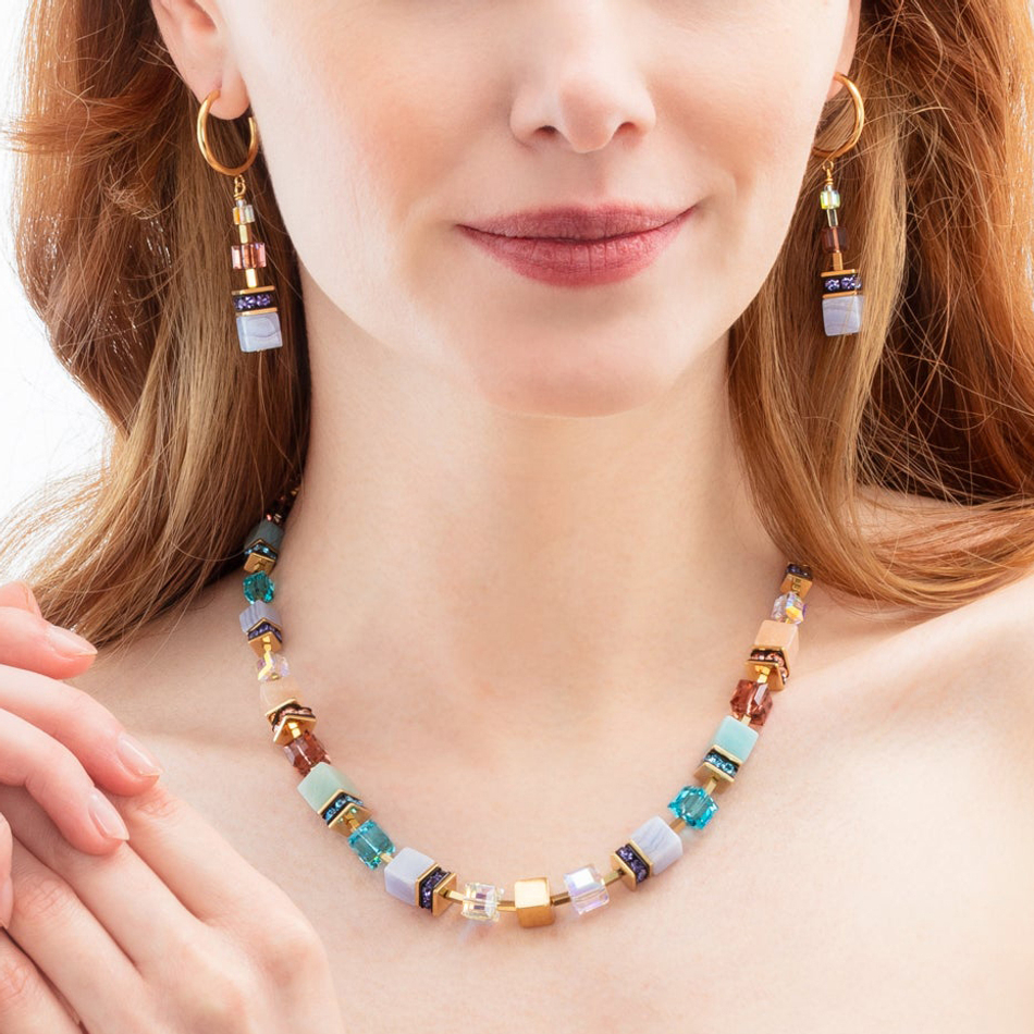 Серьги Coeur de Lion Multicolour Art Nouveau 3039/21-1578
