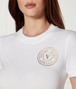 Футболка Versace Jeans Couture - белый(77HAHT00CJ03T)