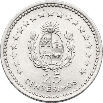 25 сентесимо 1960 Уругвай