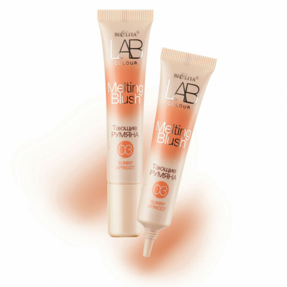 Белита LAB colour Тающие румяна 03 Sunny Apricot 15 мл