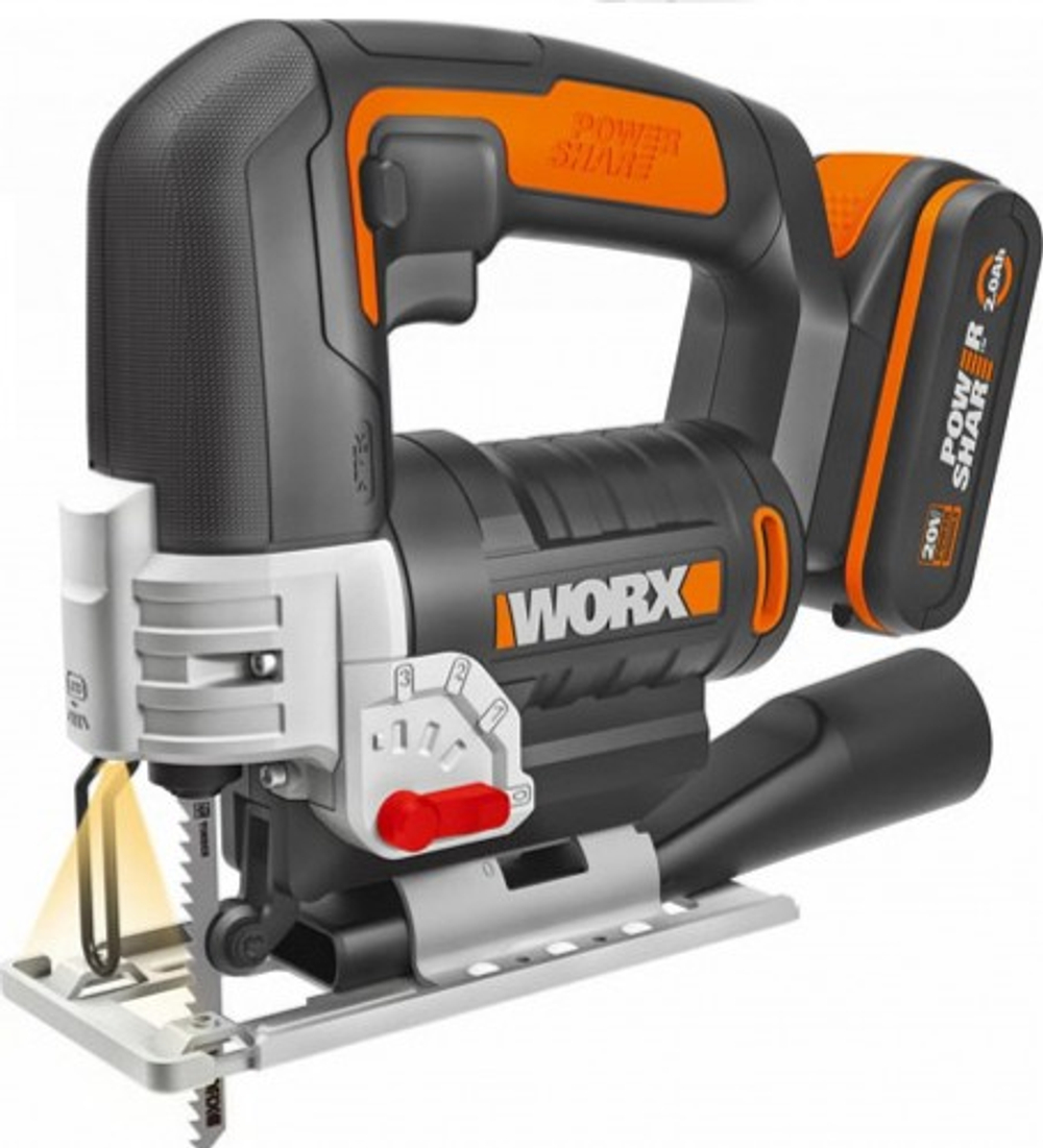 Лобзик аккумуляторный Worx WX543 w543