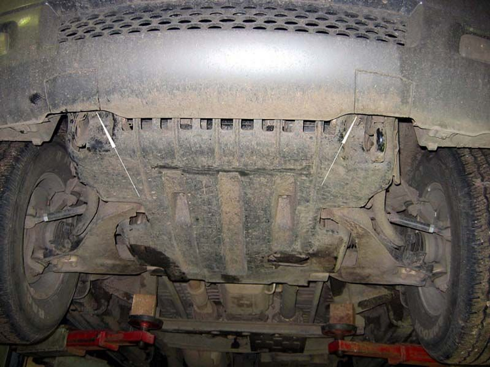 Защита картера Sheriff для Hyundai Terracan I (HP) 2001-2007 арт.10.0657