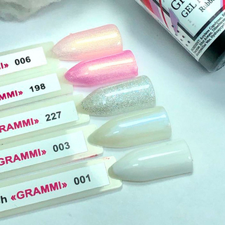 Гель-лак для ногтей "GRAMMI", Fn №001 8мл