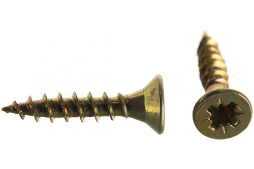 САМОРЕЗЫ СТРОЙБАТ УНИВЕРСАЛЬНЫЕ ЖЕЛТЫЕ 3,0Х16 35ШТ 1541