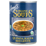 Amy's, органические супы, киноа, кудрявая капуста и красная чечевица, 408 г (14,4 унции)