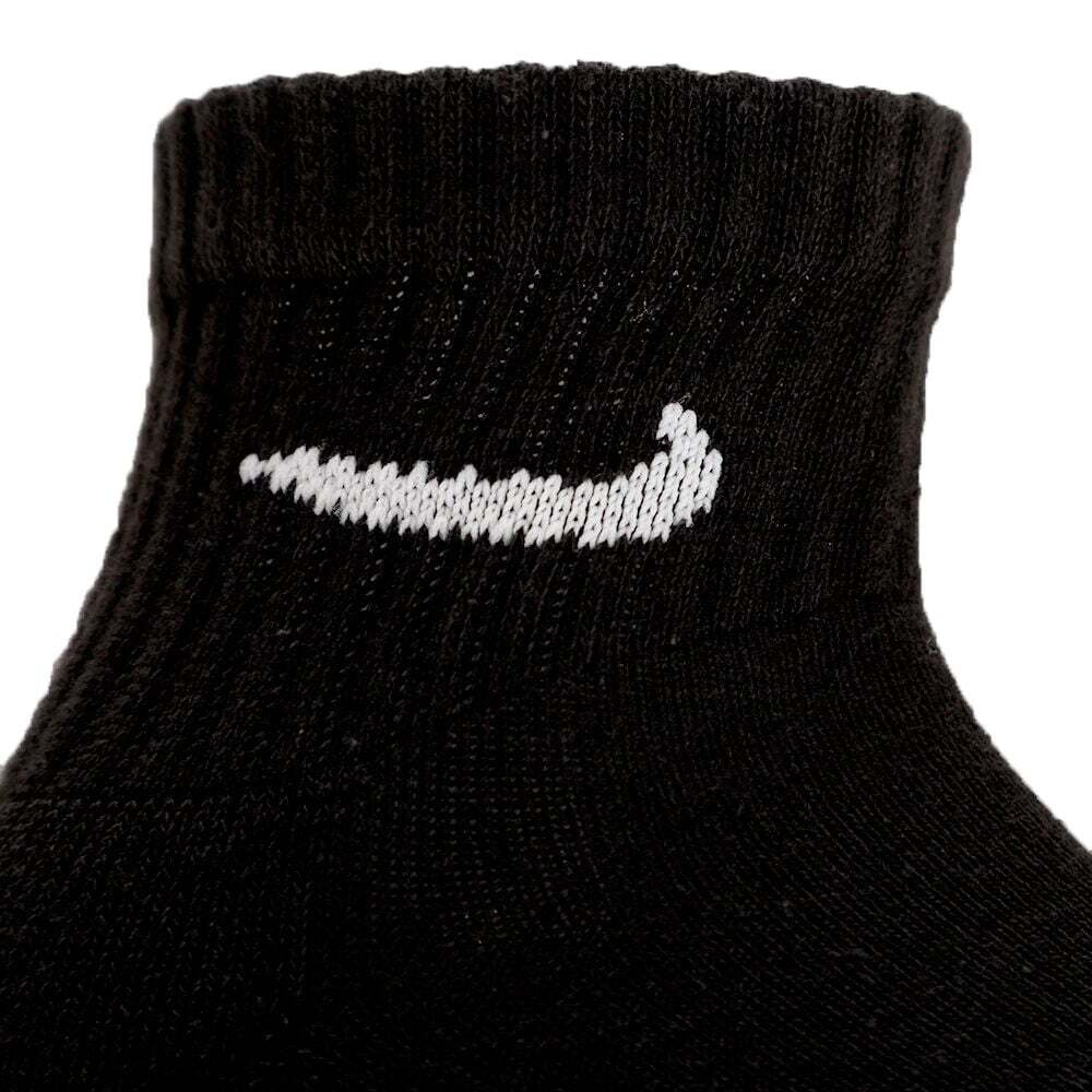 Nike Everyday Lightweight Sports Socks 3 Pack - Black, White