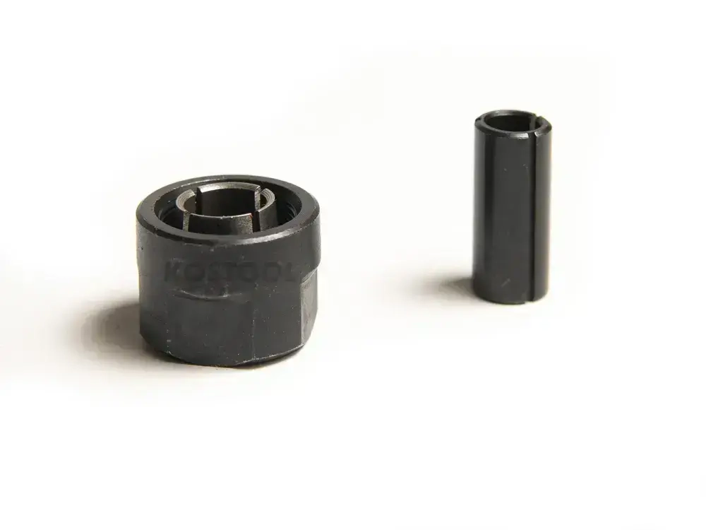 Цанга для фрезера 3612с 12 мм, 8 мм, 6 мм с гайкой