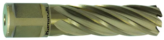 Корончатое сверло Karnasch 12х55 мм, GOLD-LINE, Weldon 19, арт. 20.1270u-012