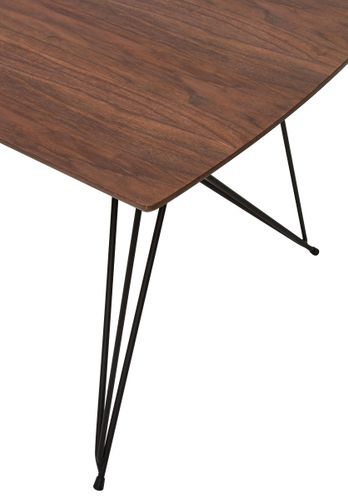 Стол ALICE 160 см орех, шпон