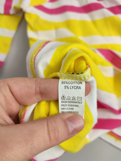 Джемпер в яркие полоски 40 размер