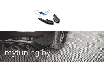 Сплиттеры бампера заднего боковые для VOLKSWAGEN Golf VIII R (20-...)