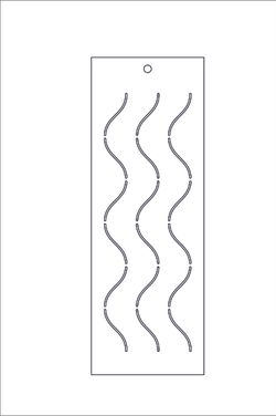 Шаблон для стежки "Волна-2" (арт. T37)