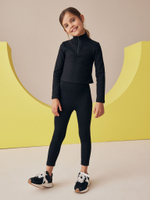 Легинсы бесшовные для девочки Next B15-056, Черный