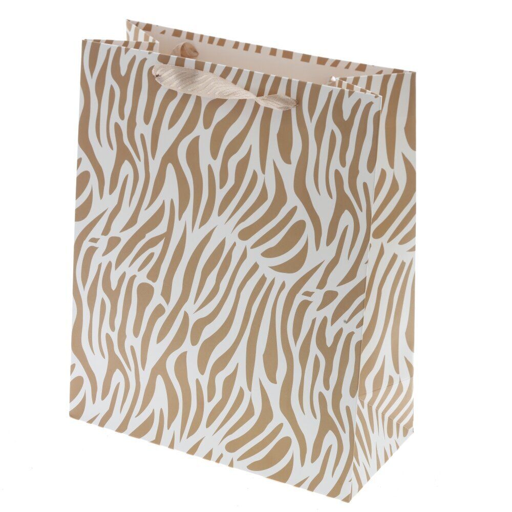 GAEM Пакет подарочный M (бумага 230г/м2, блок микс 12шт), L26 W10 H32 см, 4в.