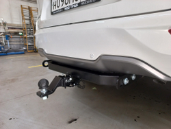 Фаркоп Бизон на Isuzu MU-X FA 0330-E (с 2020 г.в.) (паспорт и сертификат в комплекте)(без электрики)