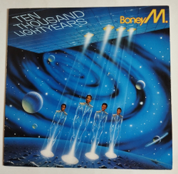 Винтажная виниловая пластинка Boney M 10.000 Lightyears (Germany 1984)