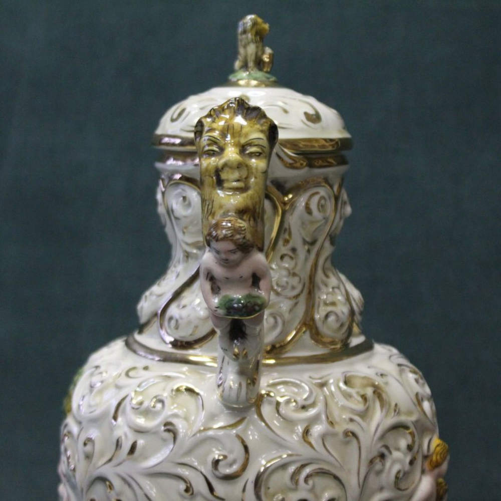 Винтаж: Ваза Capodimonte