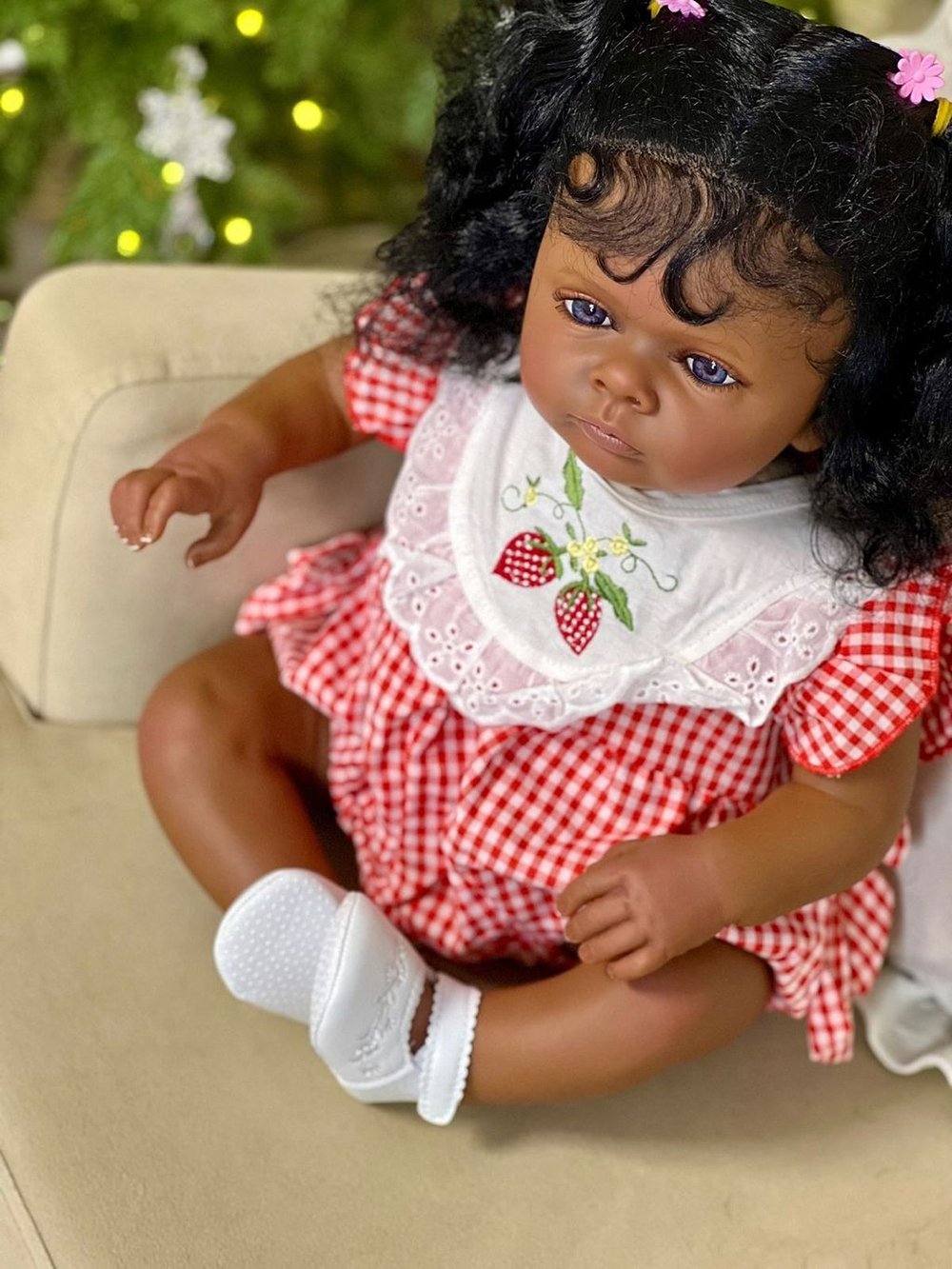 Кукла Реборн мягконабивная 60см в пакете (FA-586)